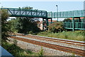 Railway footbridge, Weston-super-Mare