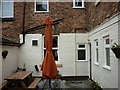 The beer garden at the Abbey, Guisborough