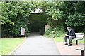 Green Chain Walk:  Entrance from east side of Bromley Road