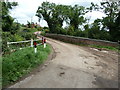 Bridge carrying Haywood Lane over the former Hereford and Gloucester Canal