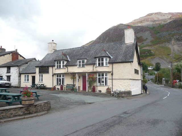 The Tanat Valley Inn, Llangynog © Jeremy Bolwell :: Geograph Britain ...