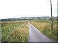 Access lane to Netherton of Knock