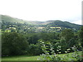 View from Cwm Pennant up to Cwm Dwygo