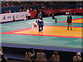 Paralympics judo, Ben Quilter of GB beating Japan?s Takaaki Hirai