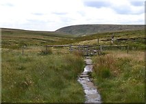 SE0603 : Pennine Way stile at Grains Moss by Neil Theasby