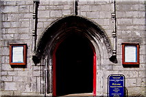 M2925 : Galway - Church Yard Lane - St Nicholas Collegiate Church - Entrance  by Suzanne Mischyshyn
