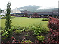 Early morning cloud lifting beyond Fort William town centre