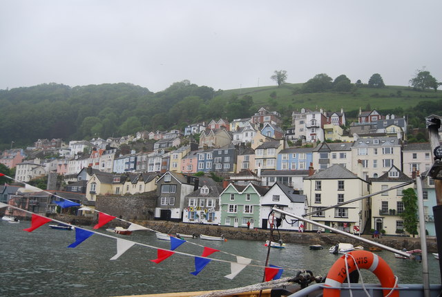 Dartmouth from the lower ferry