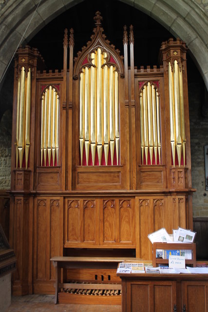 Organ, Ss Botolph & John the Baptist church, Croxton Kerrial