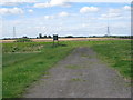 Abandoned road near Temple High Grange