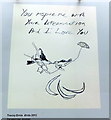 Paralympic Poster: Birds 2012 by Tracey Emin