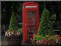 K6 phone box in Daresbury