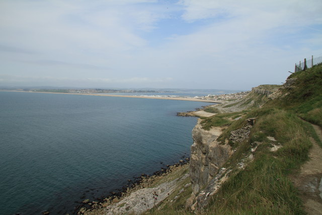 Coast Path at Blacknor © Guy Wareham cc-by-sa/2.0 :: Geograph Britain ...