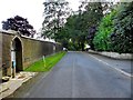 H9457 : Wall along Clontyview Road by Kenneth  Allen