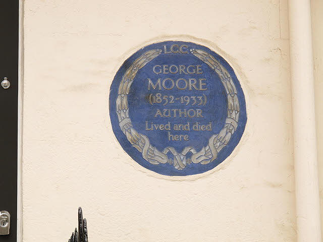 Plaque to George Moore