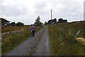 L7640 : Houses after bend in road - Rosroe Townland by Mac McCarron