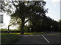 Catsfield Road at the junction of Powdermill Lane