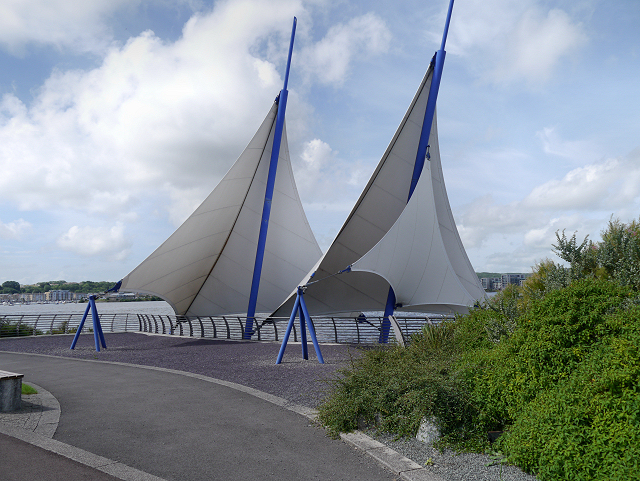 "The Sails", Cardiff Bay Barrage