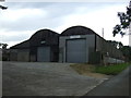 SK9594 : Barns, Blyborough Grange by JThomas