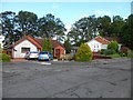 Houses on Broomhill Crescent, Bonhill