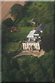 Kenwick Road Louth, country house: aerial