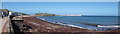 SC2484 : 120 degree panorama of Peel seafront by Richard Hoare