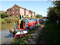 Working Narrow Boat Hadar moored at Hinckley