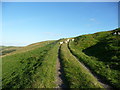 Track on the eastern slope of Bryn-y-maen