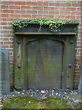 SK7953 : Cast iron gravestone, St Mary's churchyard  by Alan Murray-Rust