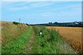 NT9262 : Field track, Linthill by Jim Barton