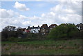 Houses on the old coastline