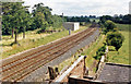 Site of Curthwaite station, 1986