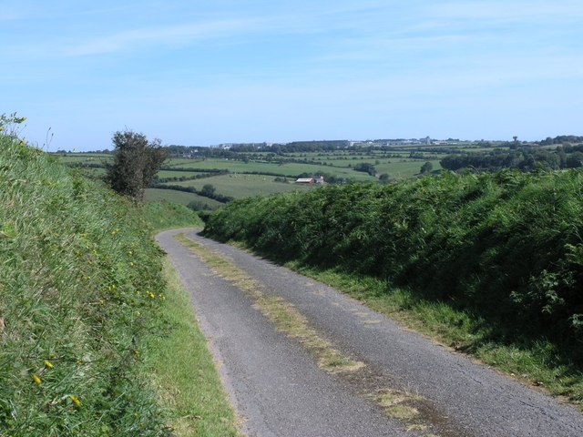 Country road near Cork Airport © Hywel Williams :: Geograph Britain and ...