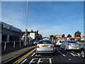 St Albans Road at the junction of Bedford Street