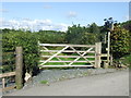 SD4869 : Gate near Bolton-le-Sands by Malc McDonald