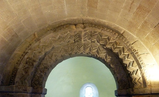 St Margaret's Chapel - Norman arch