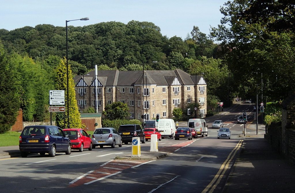 Abbey Lane towards the junction with... © Andrew Hill :: Geograph ...