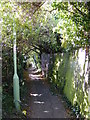 Footpath to Seaview Avenue