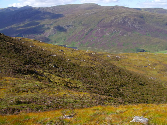 Looking across the head of Allt Feith a'... © ian shiell :: Geograph ...