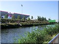 TQ3785 : River Lea in the Olympic Park by Paul Gillett