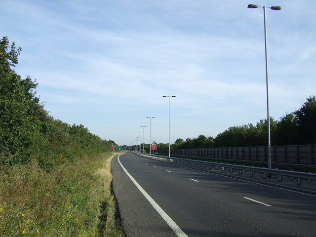 A15 towards Peterborough
