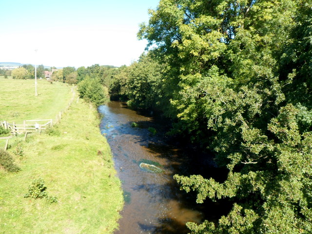 River Onny upstream, Craven Arms