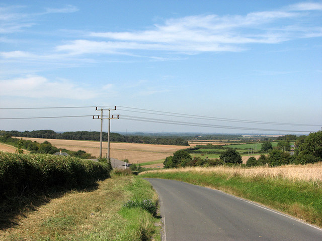 Long view near Wadlow Farm
