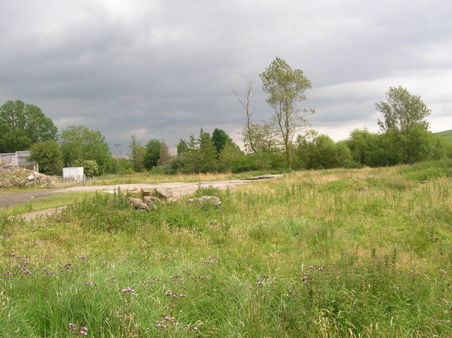 Site of the former farmyard at Gelli'r-haidd-uchaf