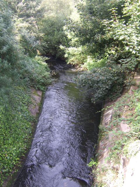 Ford Brook - Downstream at Mill Lane