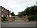 Entrance to Russia Hall near Tattenhall