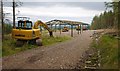 NH4939 : Shed under construction, Boblainy Forest by Craig Wallace
