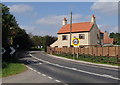 Entering the village of Kneesall