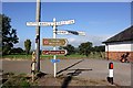 Signpost in Burwardsley