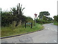 Babylon Lane at the junction of High Road, Margery